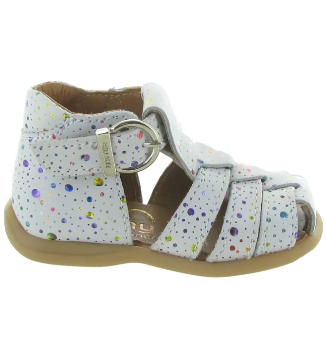 pre marche du 16 au 23 - - bebe fille - Cuir - Blanc - Bellamy