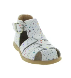 pre marche du 16 au 23 - - bebe fille - Cuir - Blanc - Bellamy