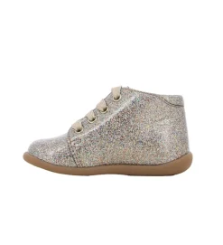 pre marche du 16 au 23 - - bebe fille - Cuir - Glitter - Paillettes - Pom d api