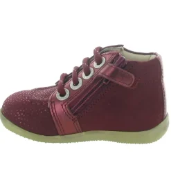 pre marche du 16 au 23 - - bebe fille - Cuir - Rose - Kickers