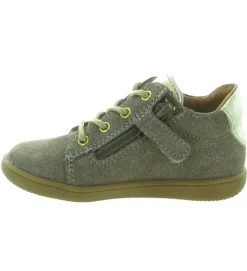 pre marche du 16 au 23 - - bebe fille - Cuir - Gris - Bellamy