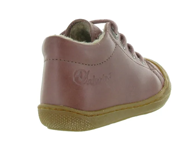 pre marche du 16 au 23 - - bebe fille - Cuir - Rose - Naturino