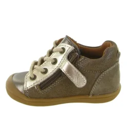 pre marche du 16 au 23 - - bebe fille - Cuir - Gris - Bellamy