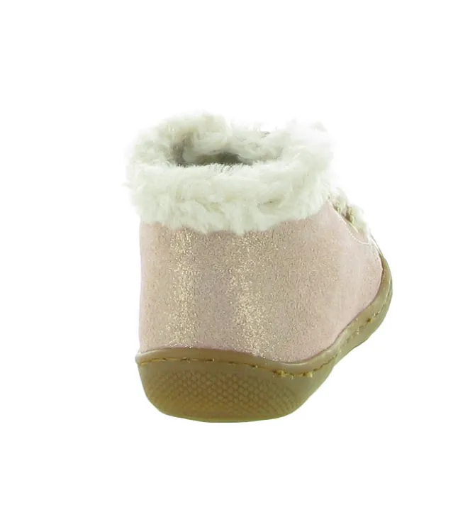 pre marche du 16 au 23 - - bebe fille - Cuir - Rose - Naturino