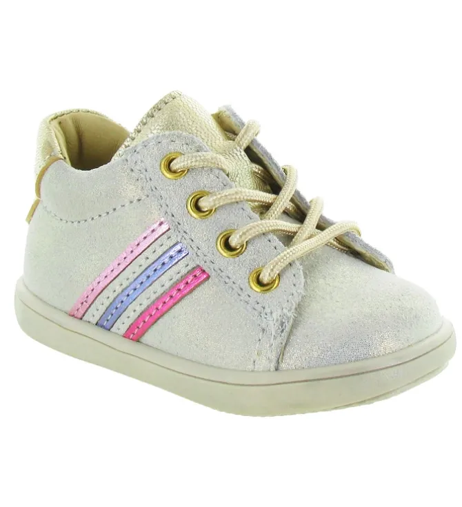 pre marche du 16 au 23 - - bebe fille - Cuir - Beige - Bellamy
