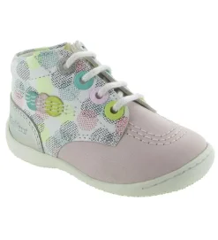 pre marche du 16 au 23 - - bebe fille - Nubuck - Rose - Kickers