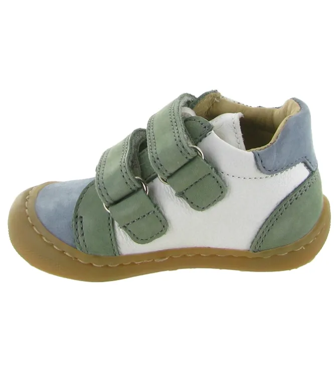 pre marche du 16 au 23 - - bebe garcon - Cuir - Kaki - Bellamy