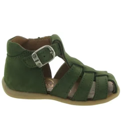 pre marche du 16 au 23 - - bebe garcon - Cuir - Vert - Bellamy
