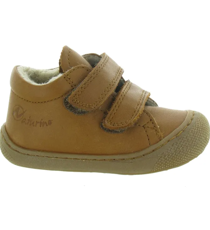 pre marche du 16 au 23 - - bebe garcon - Cuir - Camel - Naturino