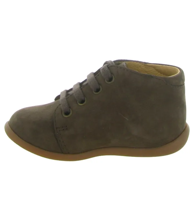 pre marche du 16 au 23 - - bebe garcon - Cuir - Taupe - Pom d api