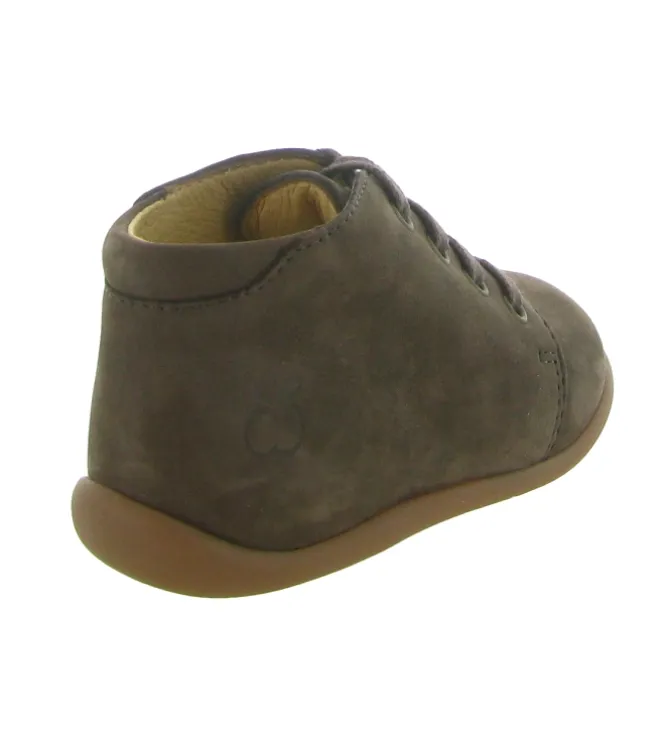 pre marche du 16 au 23 - - bebe garcon - Cuir - Taupe - Pom d api