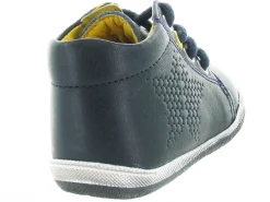 pre marche du 16 au 23 - - bebe garcon - Cuir - Bleu - Bellamy