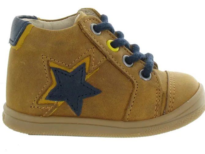 pre marche du 16 au 23 - - bebe garcon - Cuir - Marron - Bellamy