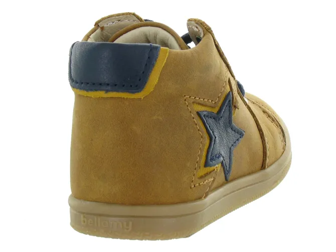 pre marche du 16 au 23 - - bebe garcon - Cuir - Marron - Bellamy