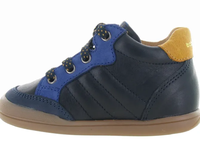 pre marche du 16 au 23 - - bebe garcon - Cuir - Bleu - Babybotte