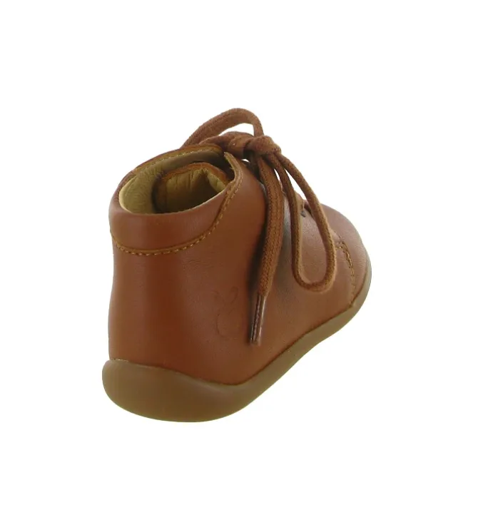 pre marche du 16 au 23 - - bebe garcon - Cuir - Marron - Pom d api