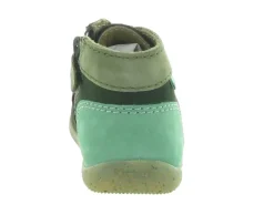 pre marche du 16 au 23 - - bebe garcon - Nubuck - Vert - Kickers