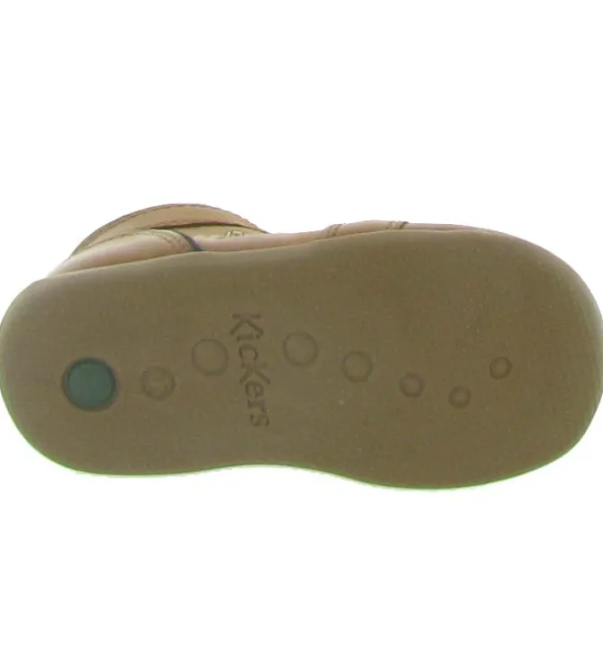 pre marche du 16 au 23 - - bebe garcon - Nubuck - Marron - Kickers