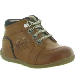 pre marche du 16 au 23 - - bebe garcon - Nubuck - Marron - Kickers