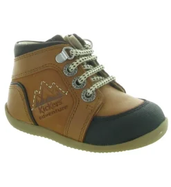 pre marche du 16 au 23 - - bebe garcon - Nubuck - Marron - Kickers