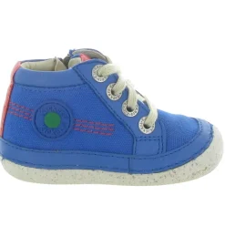 pre marche du 16 au 23 - - bebe garcon - Toile - Bleu - Kickers