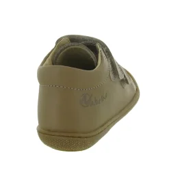 pre marche du 16 au 23 - Semelle souple - bebe garcon - Cuir - Taupe - Naturino
