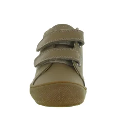 pre marche du 16 au 23 - Semelle souple - bebe garcon - Cuir - Taupe - Naturino