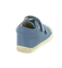 pre marche du 16 au 23 - Semelle souple - bebe garcon - Cuir - Bleu - Naturino