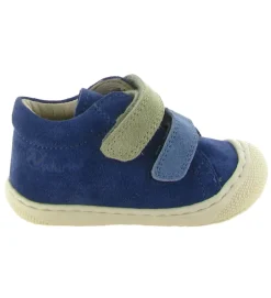 pre marche du 16 au 23 - Semelle souple - bebe garcon - Cuir - Bleu - Naturino