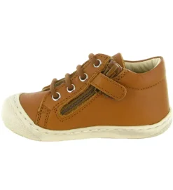 pre marche du 16 au 23 - Semelle souple - bebe garcon - Cuir - Marron - Naturino