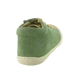 pre marche du 16 au 23 - Semelle souple - bebe garcon - Cuir - Vert - Naturino