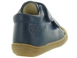 pre marche du 16 au 23 - Semelle souple - bebe garcon - Cuir - Bleu Marine - Naturino