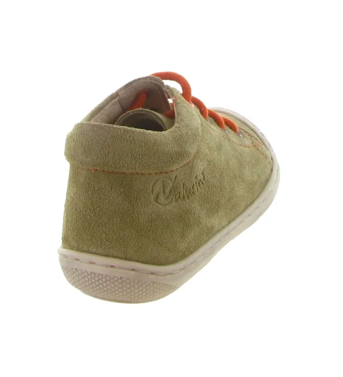 pre marche du 16 au 23 - Semelle souple - bebe garcon - Cuir - Camel - Naturino