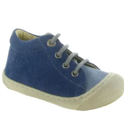 pre marche du 16 au 23 - Semelle souple - bebe garcon - Cuir - Bleu Marine - Naturino
