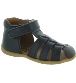 pre marche du 16 au 23 - Semelle souple - bebe garcon - Cuir - Bleu Marine - Bellamy
