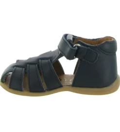 pre marche du 16 au 23 - Semelle souple - bebe garcon - Cuir - Bleu Marine - Bellamy