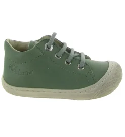 pre marche du 16 au 23 - Semelle souple - bebe garcon - Cuir - Vert - Naturino