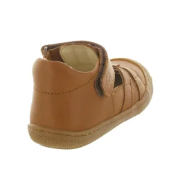 pre marche du 16 au 23 - Semelle souple - bebe garcon - Cuir - Marron - Naturino