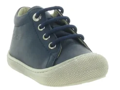 pre marche du 16 au 23 - Semelle souple - bebe garcon - Cuir - Bleu - Naturino