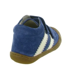 pre marche du 16 au 23 - Semelle souple - bebe garcon - Cuir - Bleu - Naturino