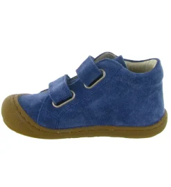pre marche du 16 au 23 - Semelle souple - bebe garcon - Cuir - Bleu - Naturino