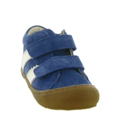 pre marche du 16 au 23 - Semelle souple - bebe garcon - Cuir - Bleu - Naturino