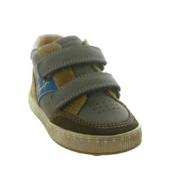pre marche du 16 au 23 - Semelle souple - bebe garcon - Cuir - Taupe - Babybotte