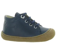 pre marche du 16 au 23 - Semelle souple - bebe garcon - Cuir - Bleu Marine - Naturino