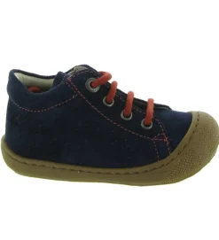 pre marche du 16 au 23 - Semelle souple - bebe garcon - Cuir - Bleu Marine - Naturino