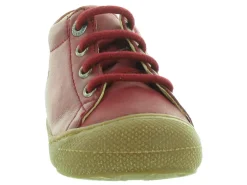 pre marche du 16 au 23 - Semelle souple - bebe garcon - Cuir - Rouge - Naturino