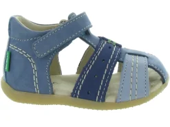 pre marche du 16 au 23 - Semelle souple - bebe garcon - Nubuck - Bleu - Kickers