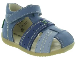 pre marche du 16 au 23 - Semelle souple - bebe garcon - Nubuck - Bleu - Kickers