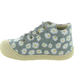 pre marche du 16 au 23 - Semelle souple - bebe fille - Cuir - Fleurs - Naturino