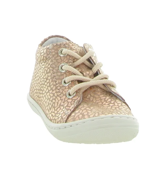 pre marche du 16 au 23 - Semelle souple - bebe fille - Cuir - Rose - Bellamy